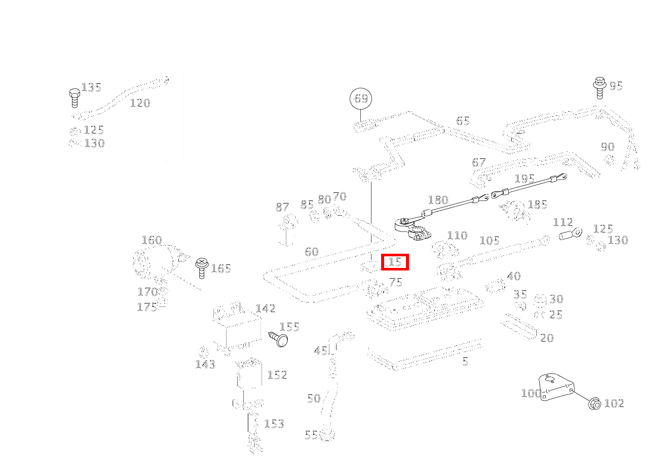 Schutzkappe BATTERIE 416 4X2 3550 460 Schutzkappe BATTERIE 416 4X2 3550 460