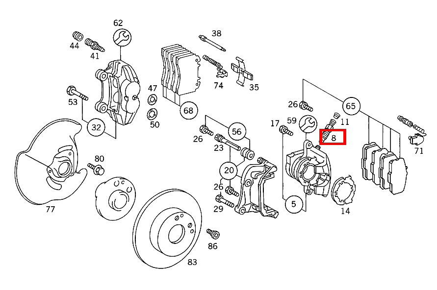 Entlüftungsventil 300TDT/E300DTDT 4M 124 Entlüftungsventil 300TDT/E300DTDT 4M 124