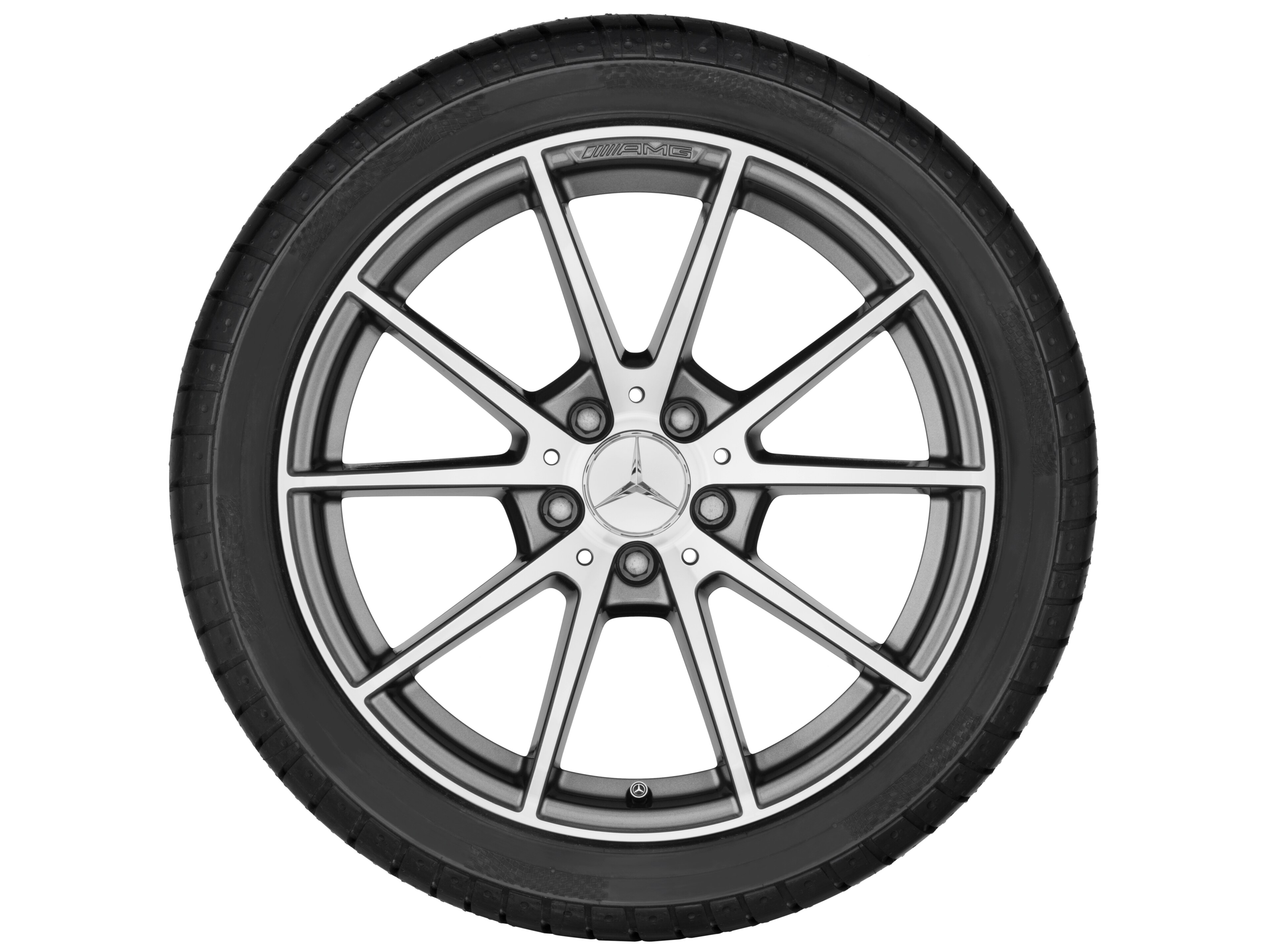Mercedes-Benz - AMG 10-Speichen-Rad, 45,7 cm (18 Zoll) AMG 10-Speichen-Rad, 45,7 cm (18 Zoll)