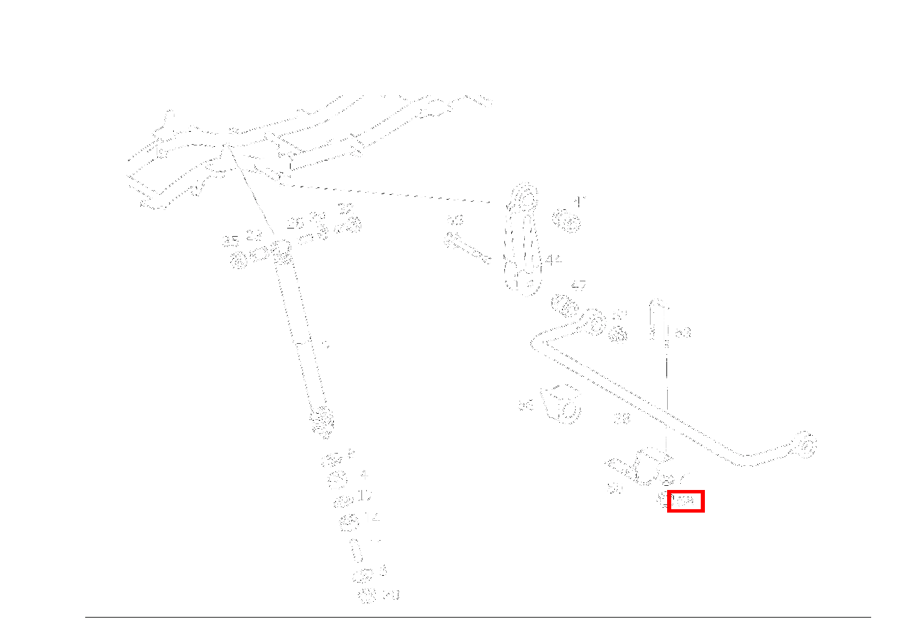 Sechskantmutter HALTER AN DREHSTAB; M10 300 GD ST. LG 460