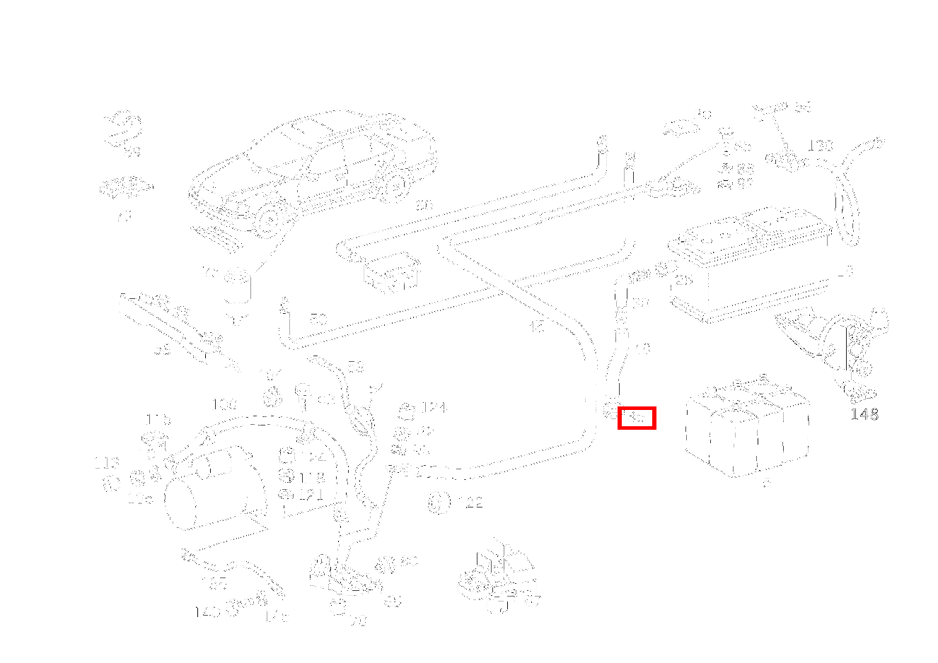 Durchführungstülle C 180 Limousine 203