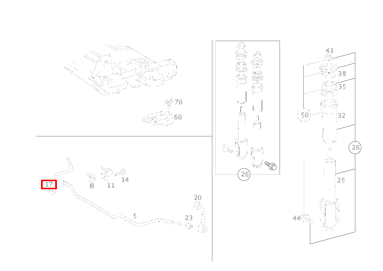 Mutter DREHSTAB AN VORDERACHSE; M8 416 4X2 3550 460
