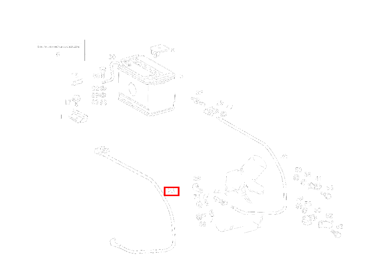 Anlasserleitung 300 GD ST. LG 463 Anlasserleitung 300 GD ST. LG 463