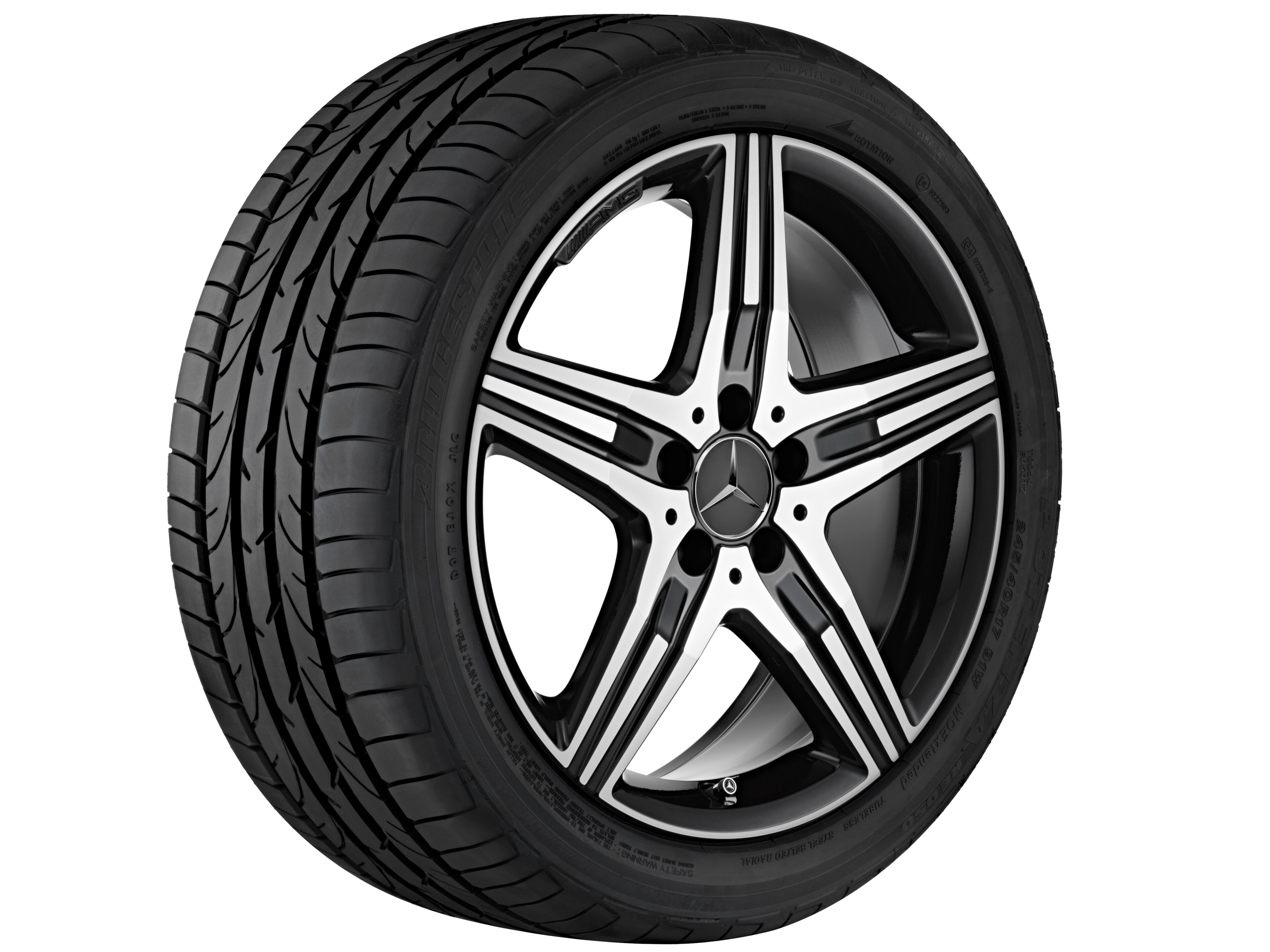 AMG 5-Speichen-Rad, 45,7 cm (18 Zoll)