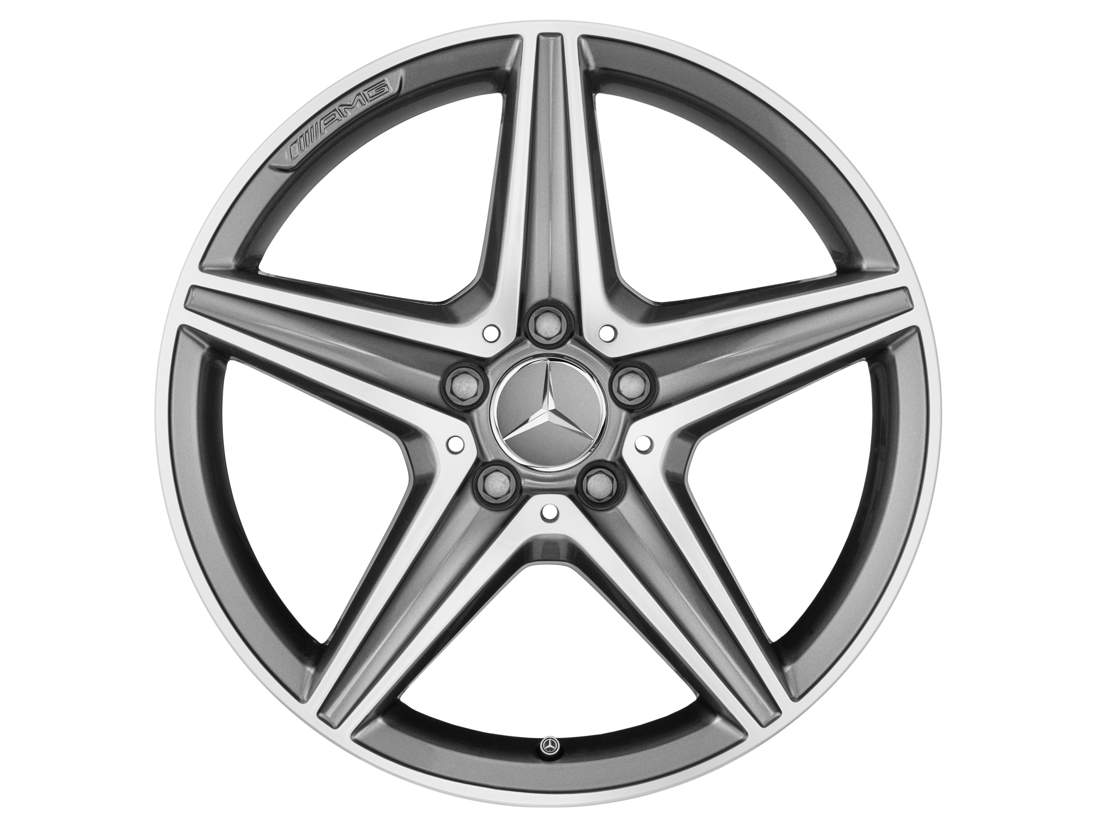 Mercedes-Benz - AMG 5-Speichen-Rad, 45,7 cm (18 Zoll) AMG 5-Speichen-Rad, 45,7 cm (18 Zoll)