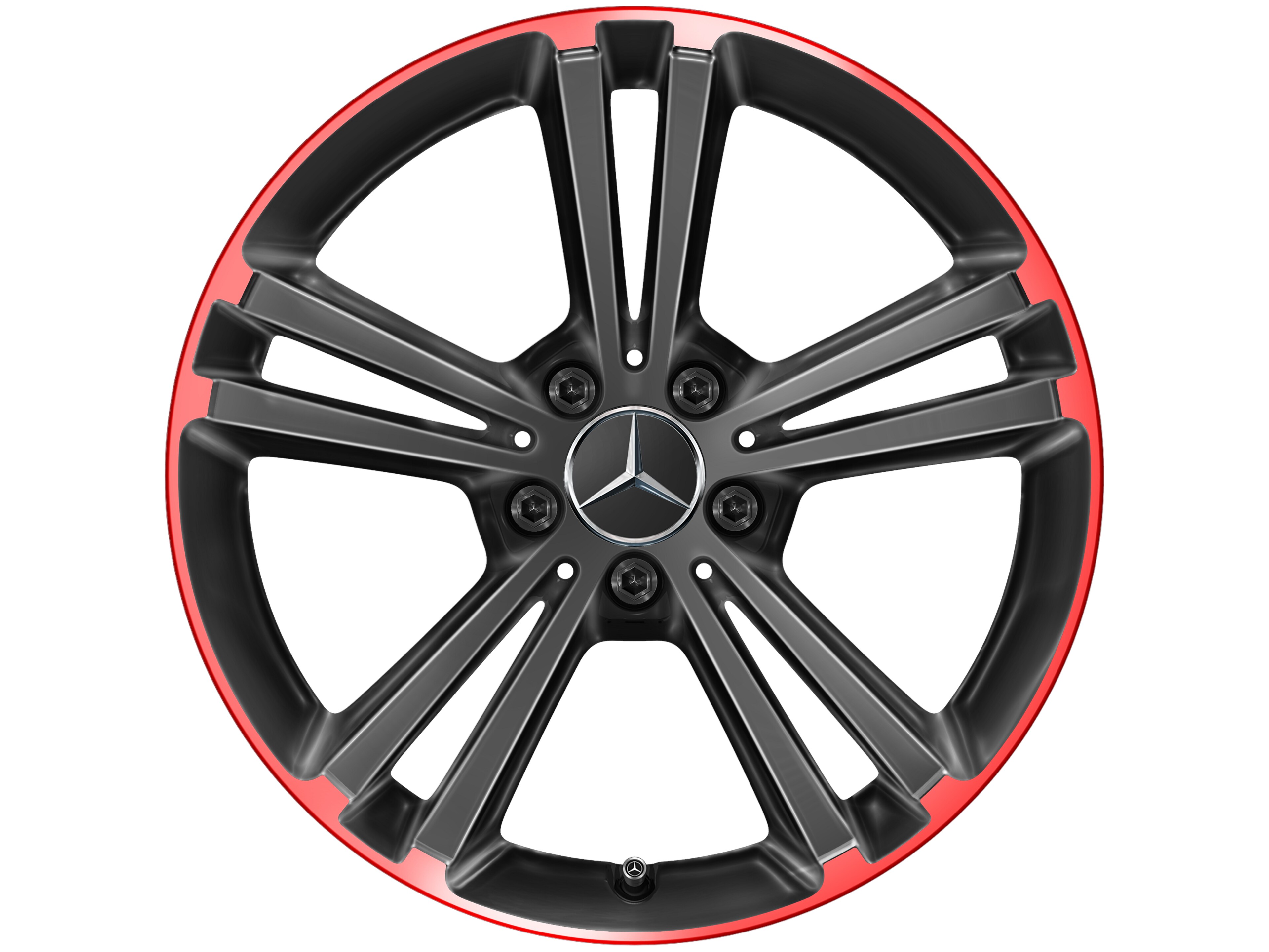 Mercedes-Benz - 5-Doppelspeichen-Rad, 45,7 cm (18 Zoll), Felg 5-Doppelspeichen-Rad, 45,7 cm (18 Zoll), Felg