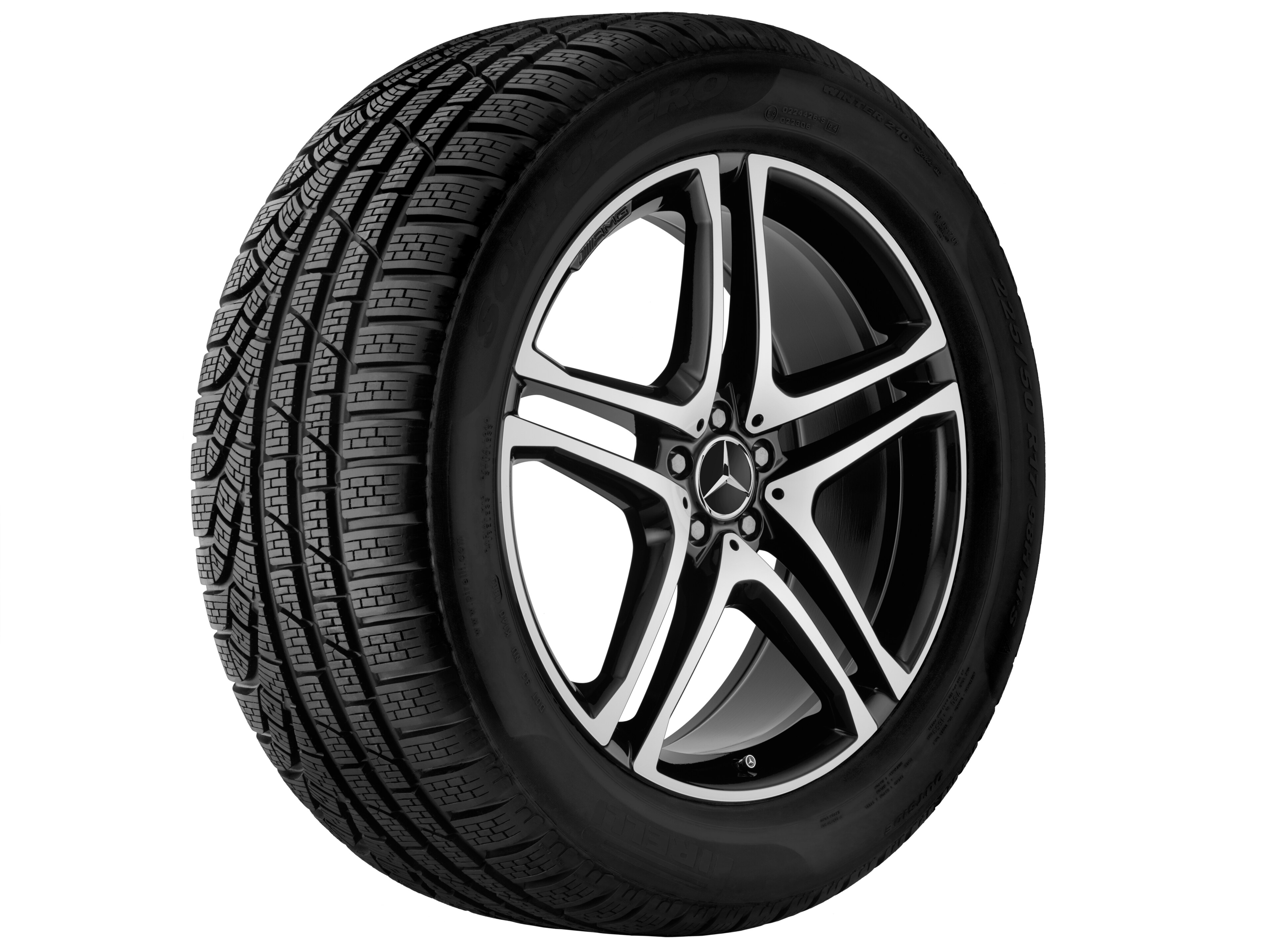 AMG 5-Doppelspeichen-Rad, 55,9 cm (22 Zoll)