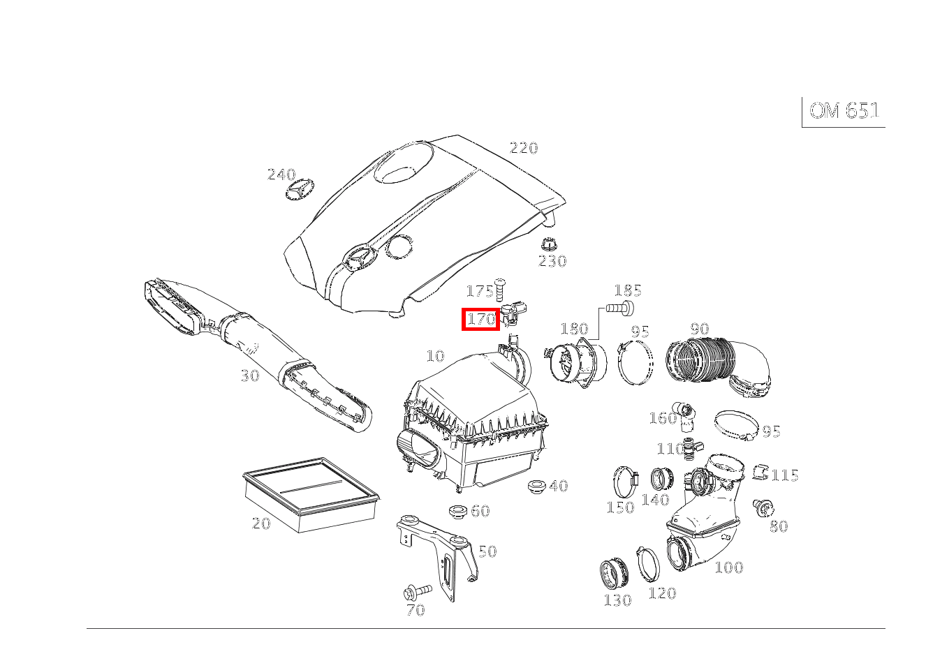Drucksensor CLA 200 Shooting Brake d 117