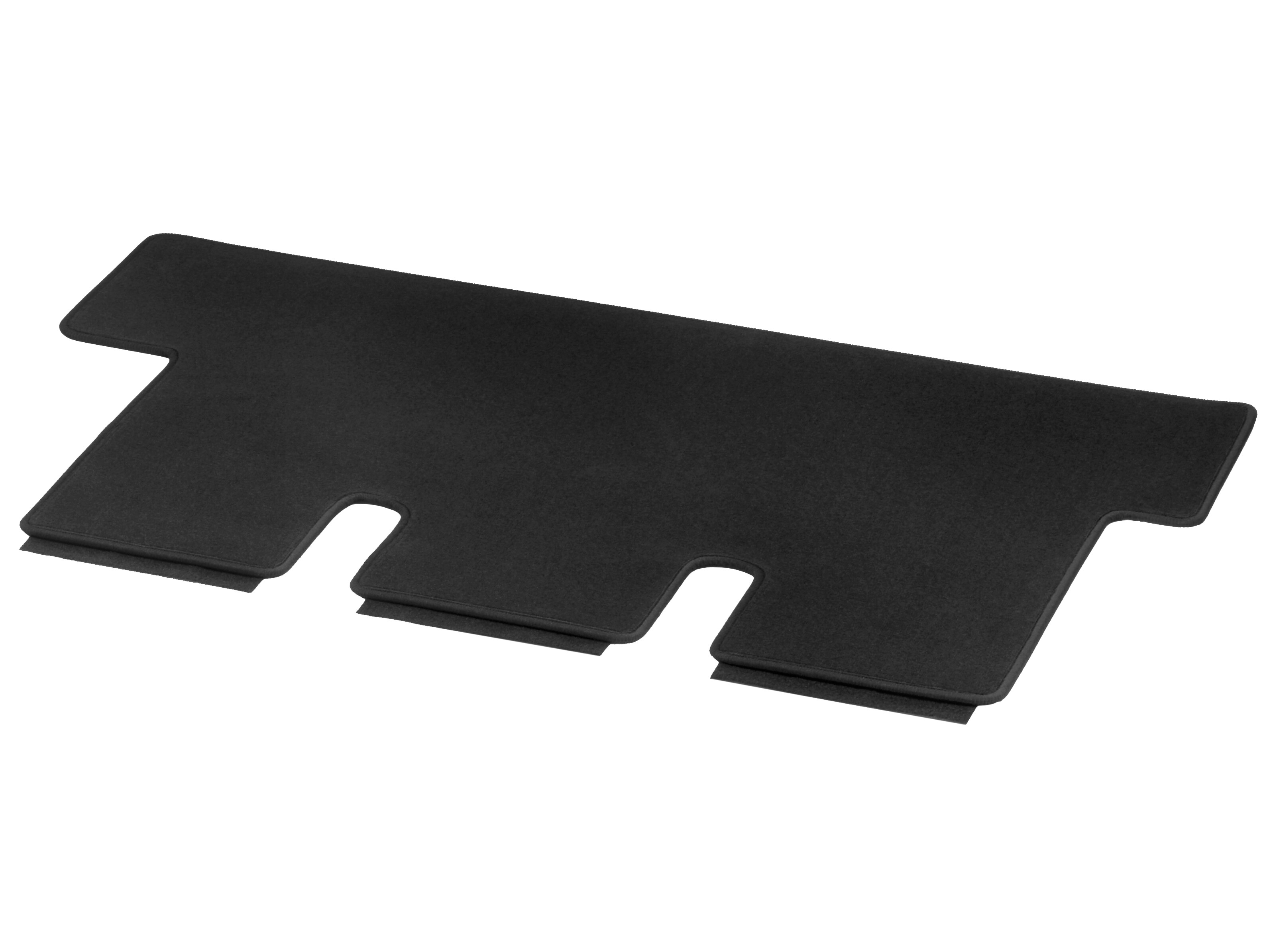 Veloursmatten, Gepäckraum, mit Einfachschiene