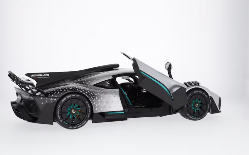 Mercedes-AMG ONE, C298, silberfarben, NZG, 1:12