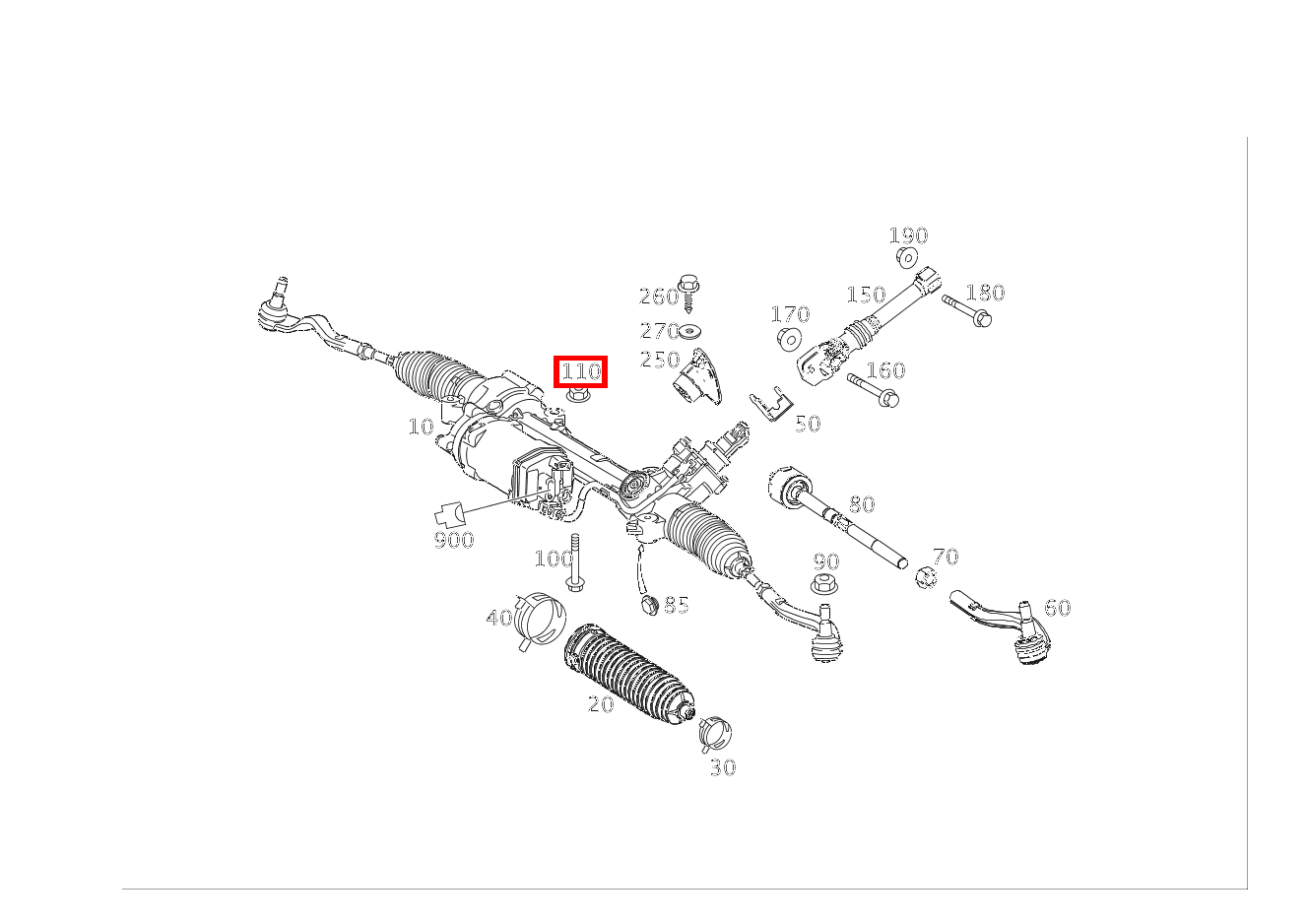 Mutter LENKUNG AN INTEGRALTRAEGER HINTEN; M12X1.5 CLS 250 Shooting Brake BlueTEC 4MATIC 218