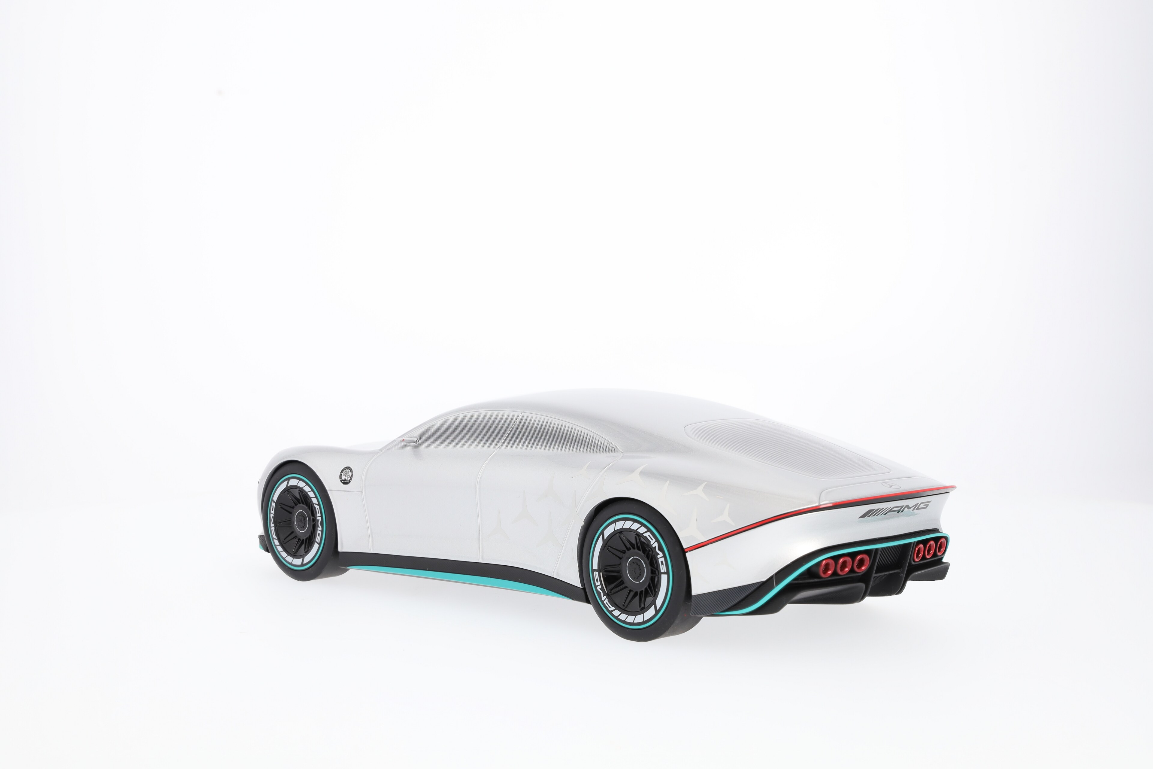 Mercedes-Benz - Vision AMG, Showcar silber alubeam, NZG, 1:18