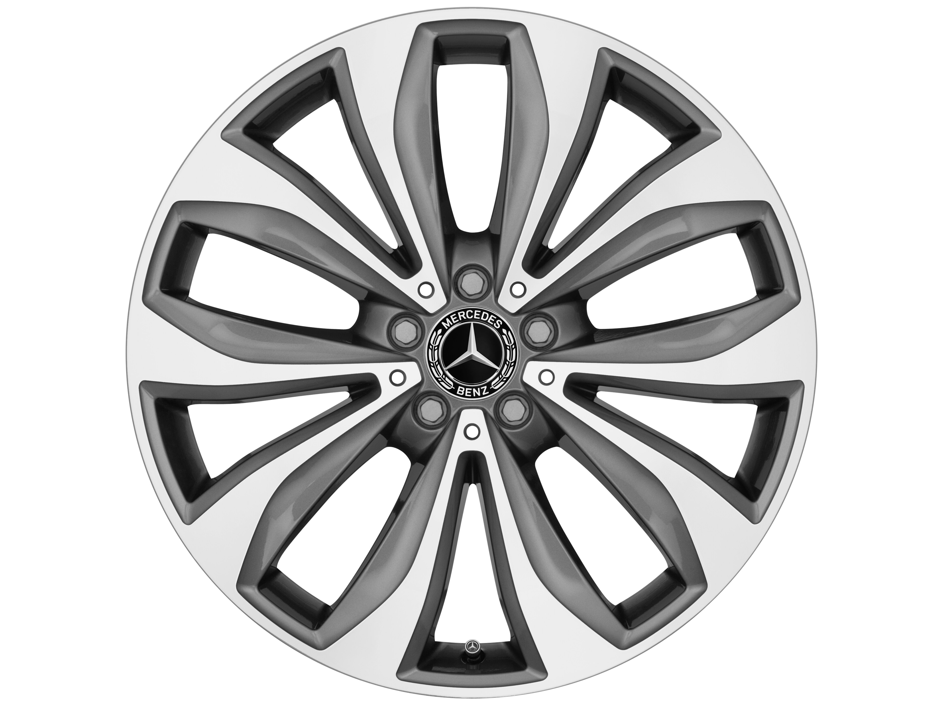 5-Doppelspeichen-Rad, 50,8 cm (20 Zoll), glan