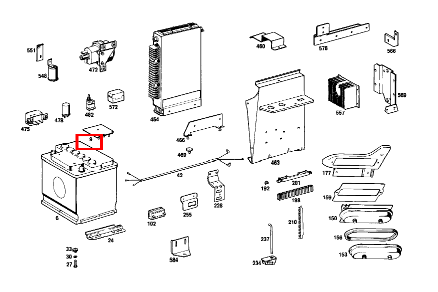 Schutzkappe 220 SE b/C 111 Schutzkappe 220 SE b/C 111