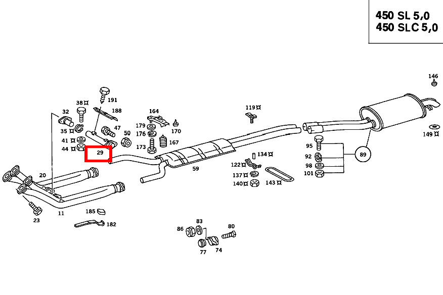 AUSGLEICHROHR 500 SLC 107 AUSGLEICHROHR 500 SLC 107