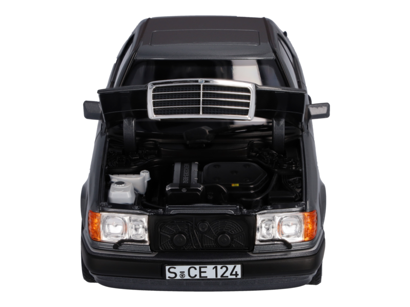 300 CE-24 Coupé C124 (1988-1992) perlmuttgrau, Norev, 1:18