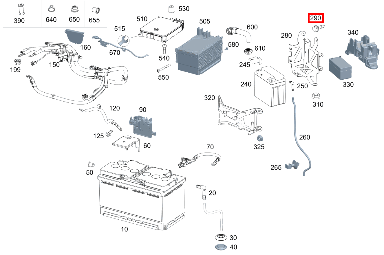 Sechsrundschraube BEFESTIGUNG HALTER; M6X20 GLE 400 d 4MATIC 247
