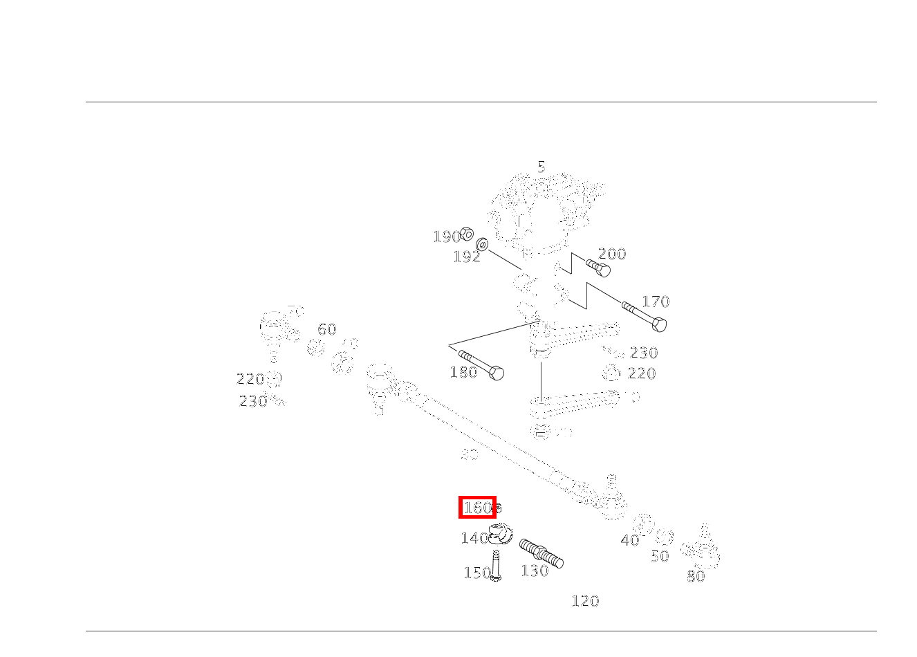 Sechskantmutter M10 G 500 Off-Roader lang BCA 463