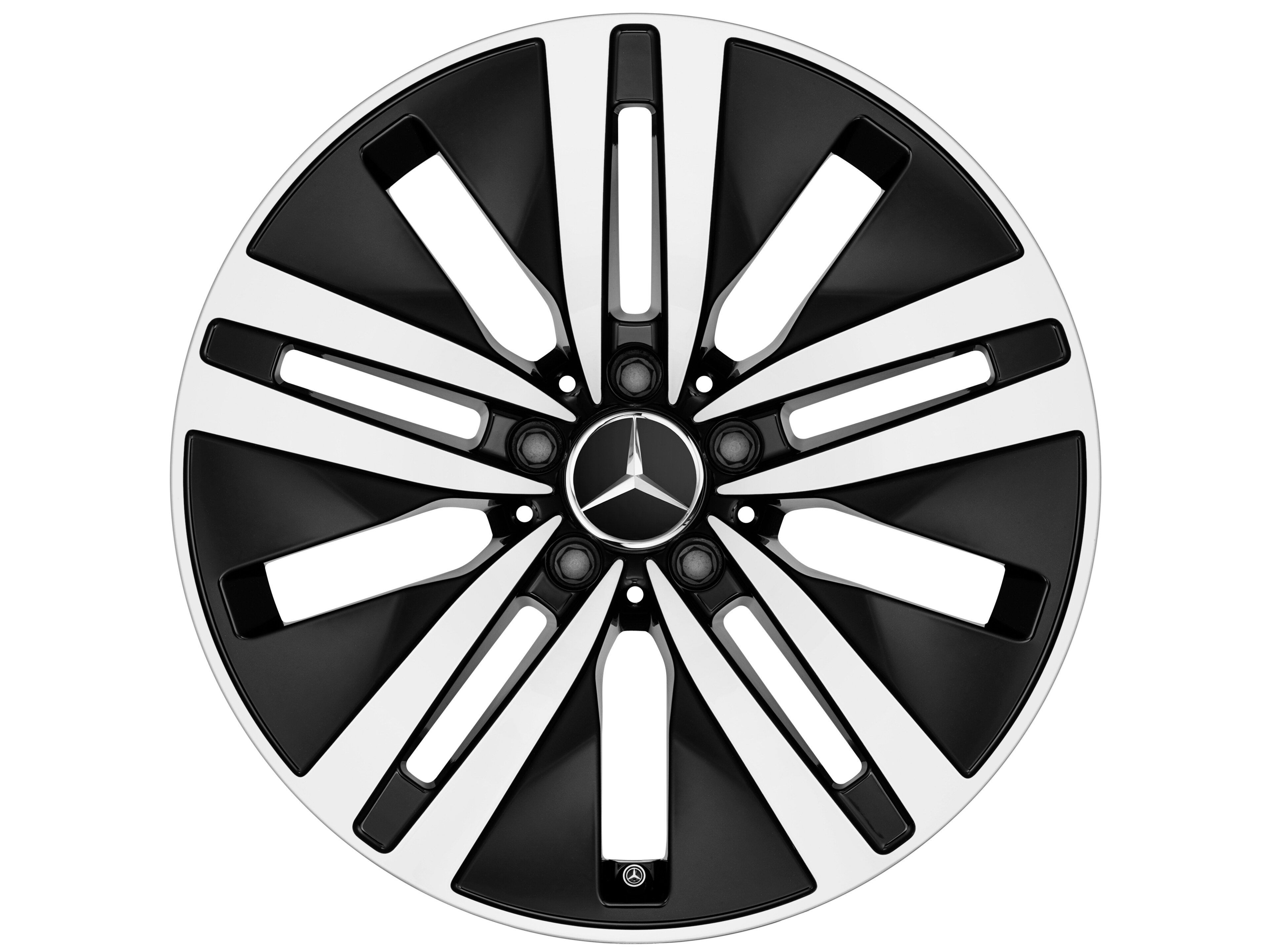 Mercedes-Benz - 10-Loch-Rad, 45,7 cm (18 Zoll), glanzgedreht 10-Loch-Rad, 45,7 cm (18 Zoll), glanzgedreht