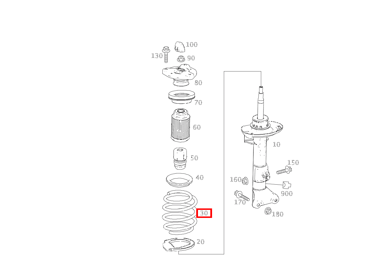 Schraubenfeder Farbkennzeichnung: 3 x rot GLC2504M 253