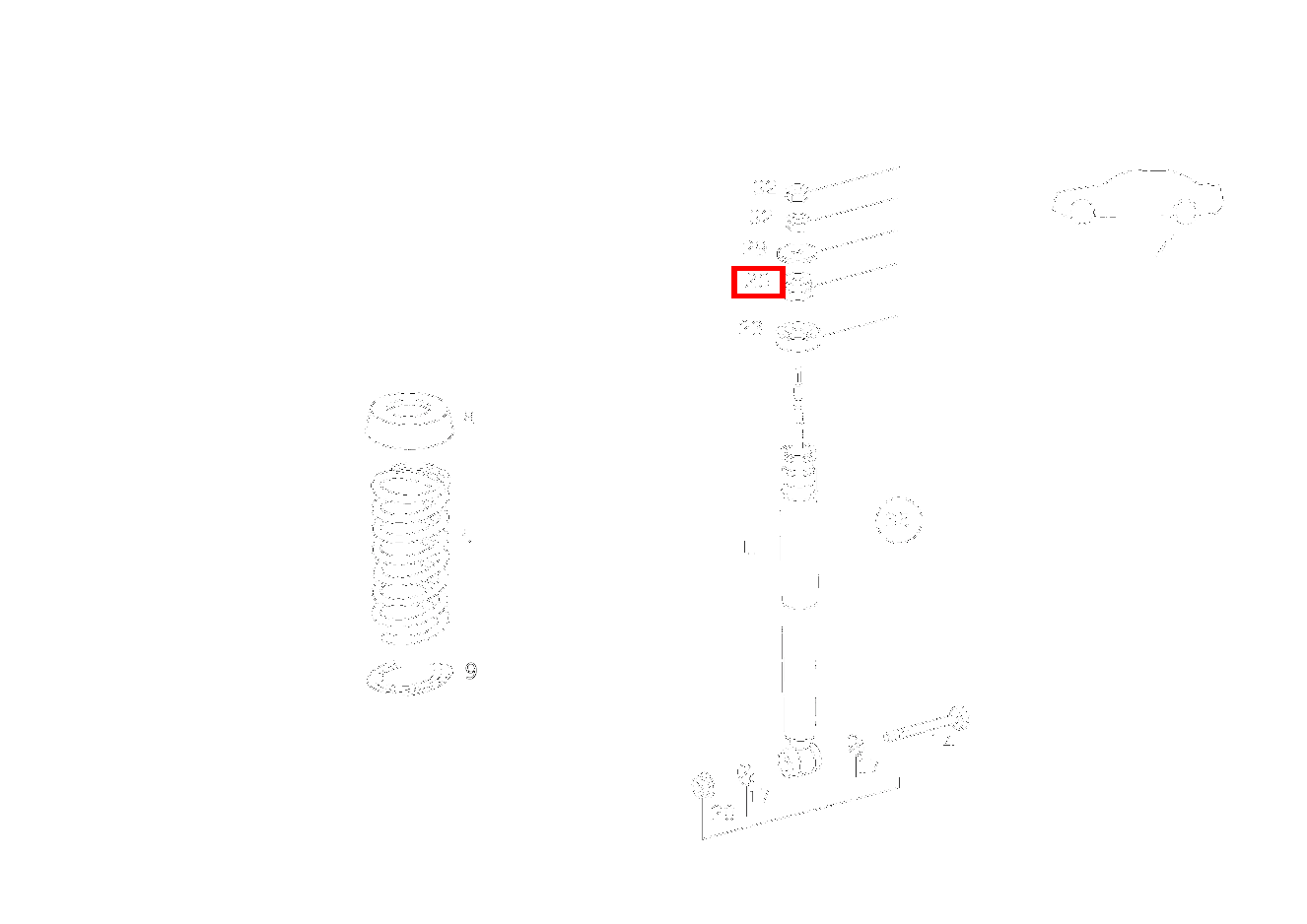 ELASTOMERRING STOSSDAEMPFER AN RAHMEN CLK 55 AMG CABR. 208 ELASTOMERRING STOSSDAEMPFER AN RAHMEN CLK 55 AMG CABR. 208