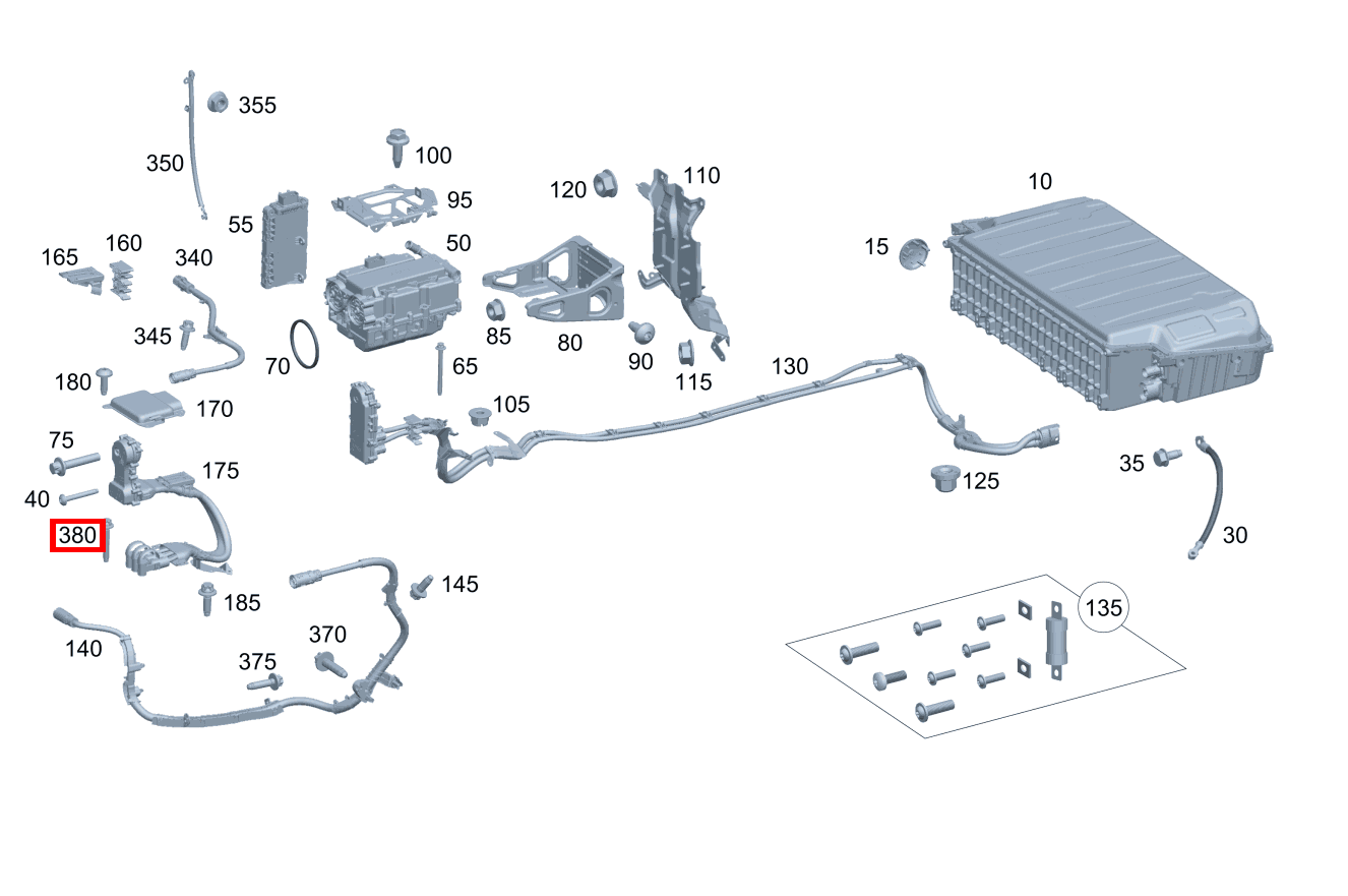 Sechsrundschraube Befestigung Leitungssatz; M6X35 E 320 Limousine 211