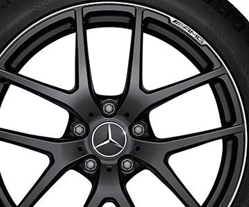 Mercedes-Benz - AMG Schmiederad im 5-Doppelspeichen-Design, 5 AMG Schmiederad im 5-Doppelspeichen-Design, 5