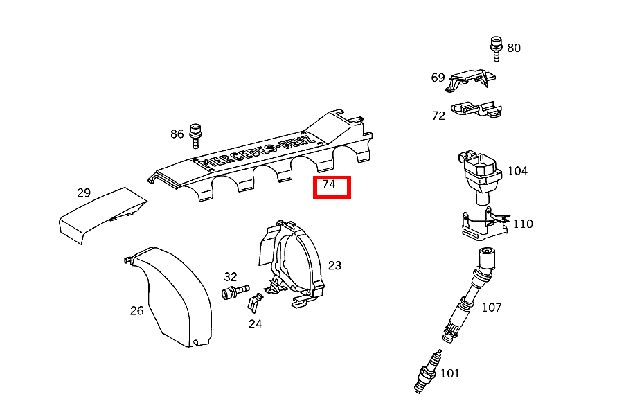 Kabelführung OBERTEIL S 600/600 SE V12 140
