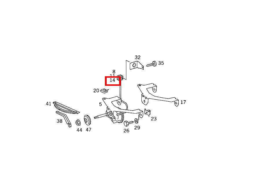 Kontaktstift TO 009 545 52 28; 4.0 MM2 RK4 420 SEC COUPE mit Automatic 126