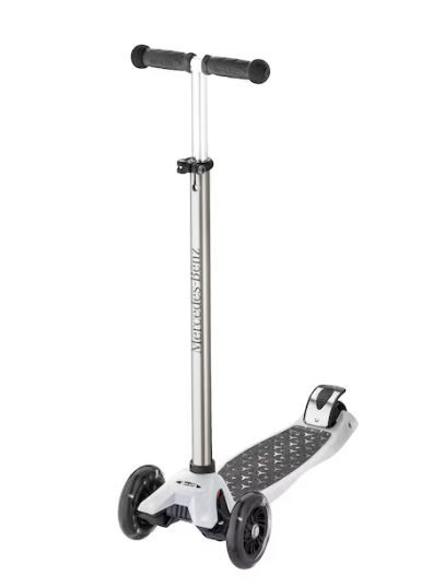 Tretroller Kinder, Maxi deluxe Flux neochrome black, Aluminium / Kunststoff, Micro Mobility