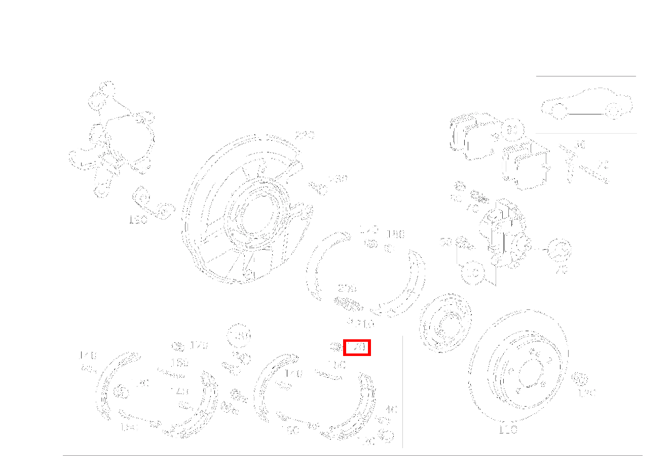 BREMSNACHSTELLER BREMSBACKENNACHSTELLUNG SLK 320 AMG KOMP 170 BREMSNACHSTELLER BREMSBACKENNACHSTELLUNG SLK 320 AMG KOMP 170