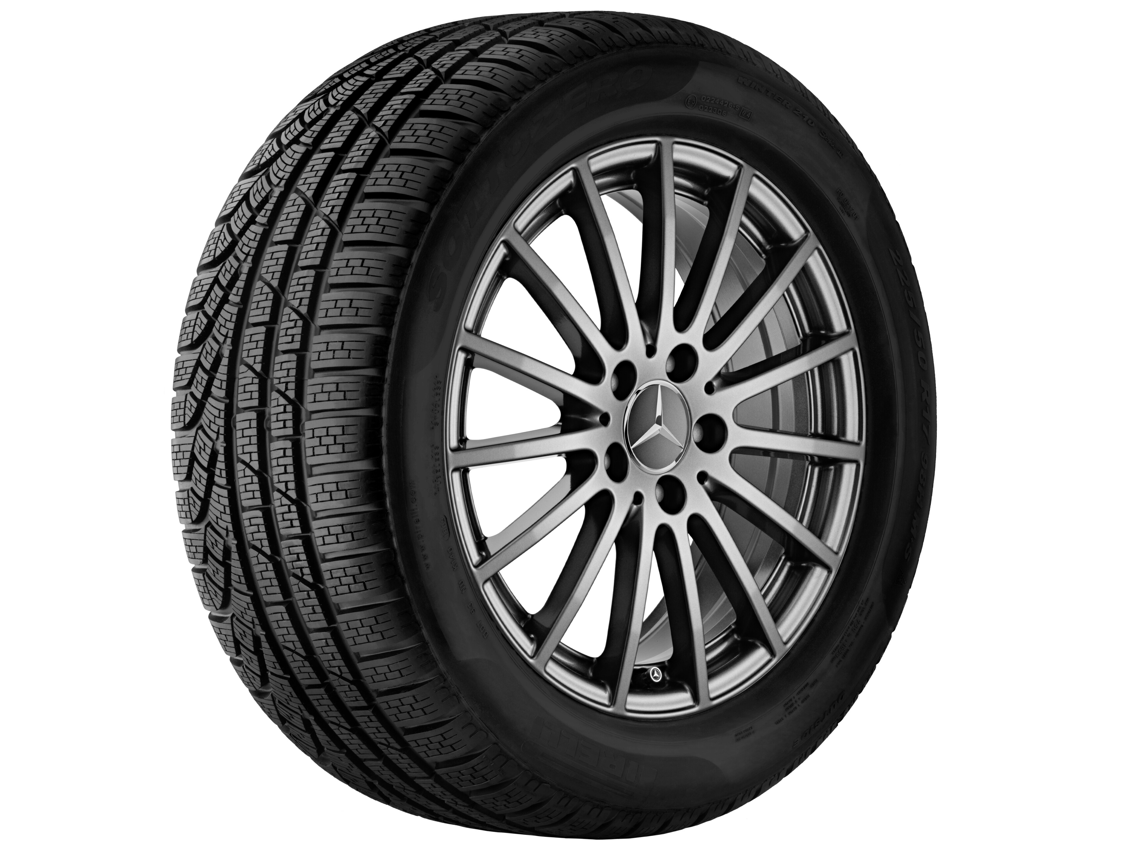 Mercedes-Benz - MB Vielspeichen-Rad, 43,2 cm (17 Zoll) MB Vielspeichen-Rad, 43,2 cm (17 Zoll)