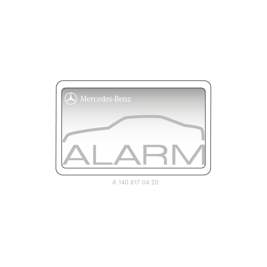 Mercedes-Benz - Teilenummer A1408170420 A1408170420