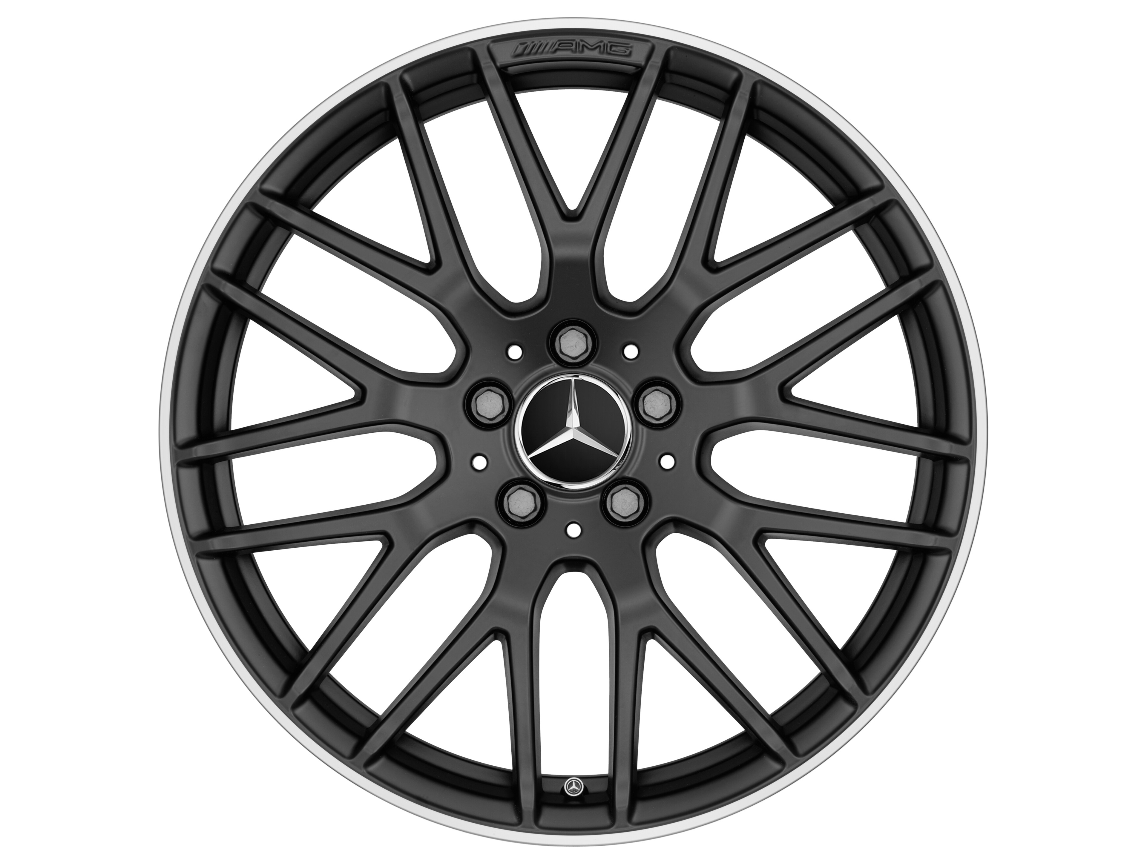 AMG Leichtmetallrad, im Kreuzspeichen-Design,