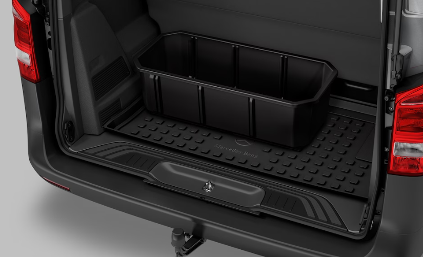 Gepäckraumwanne, flach, schwarz, Polypropylen, LL/RL