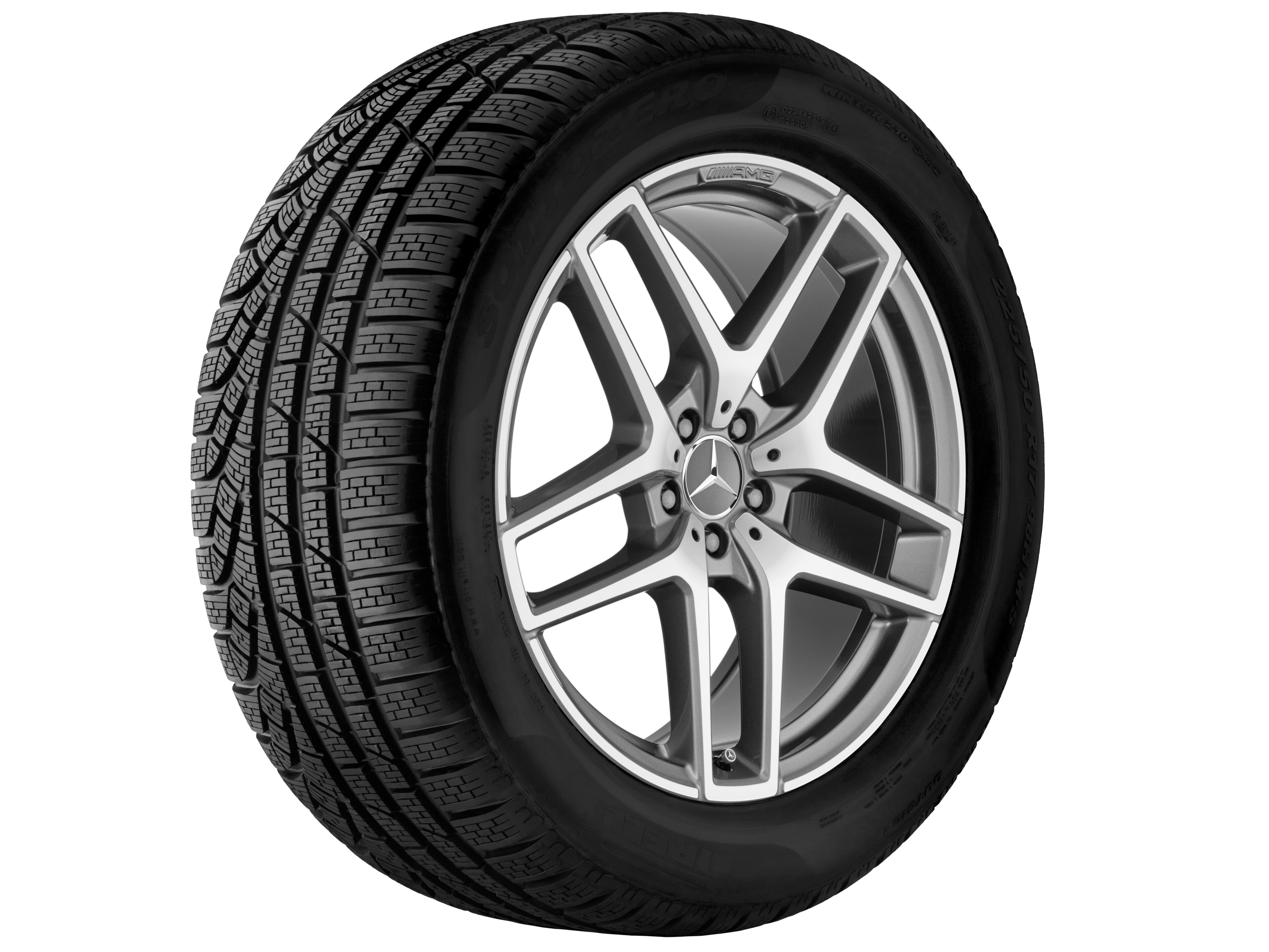 AMG 5-Doppelspeichen-Rad, 53,3 cm (21 Zoll)