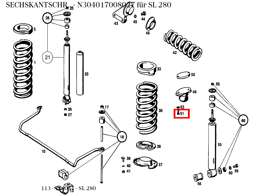 Sechskantschraube SL 280 113