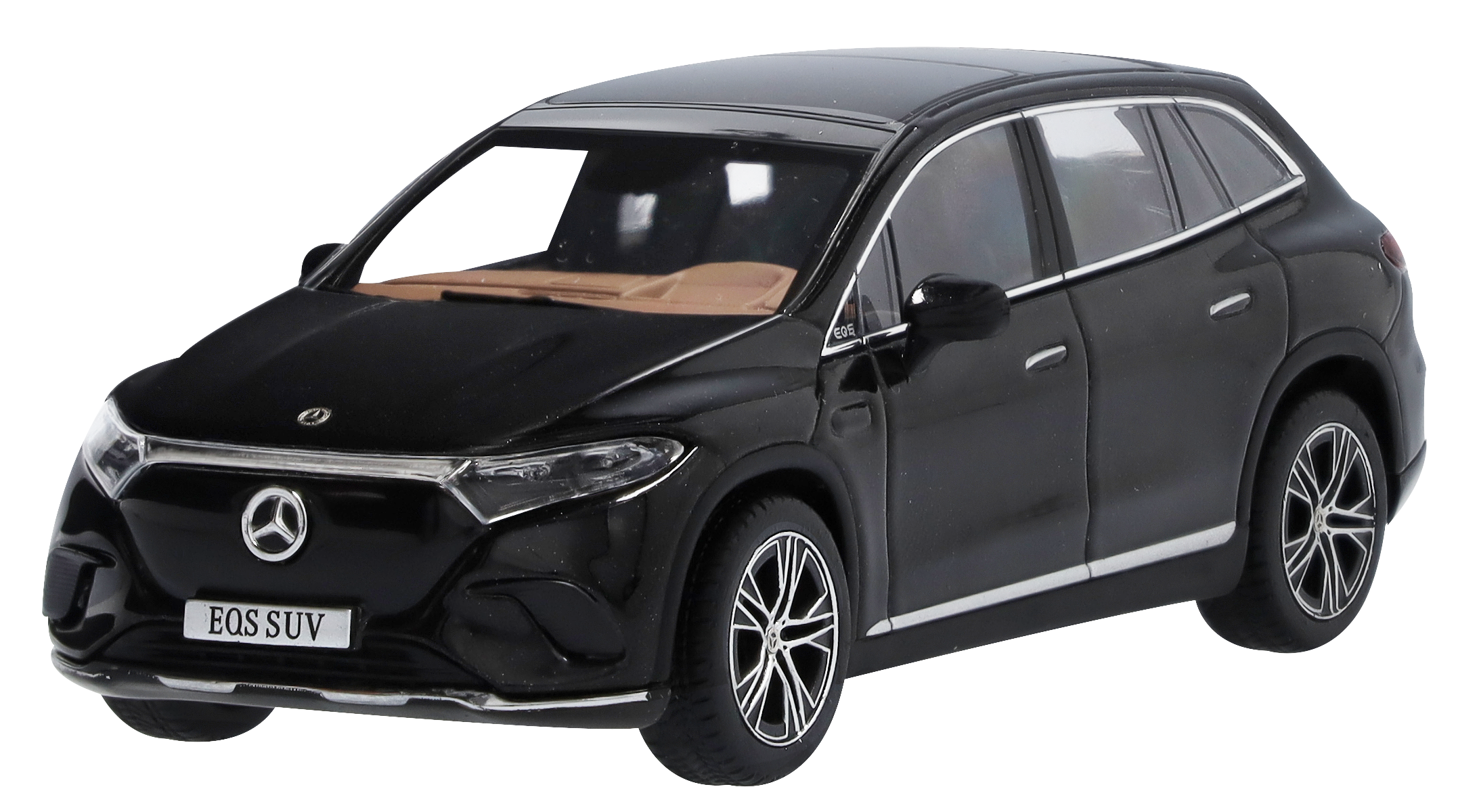 Mercedes-Benz - EQS SUV, Electric Art Line, X296 obsidianschwarz, Minimax, 1:43