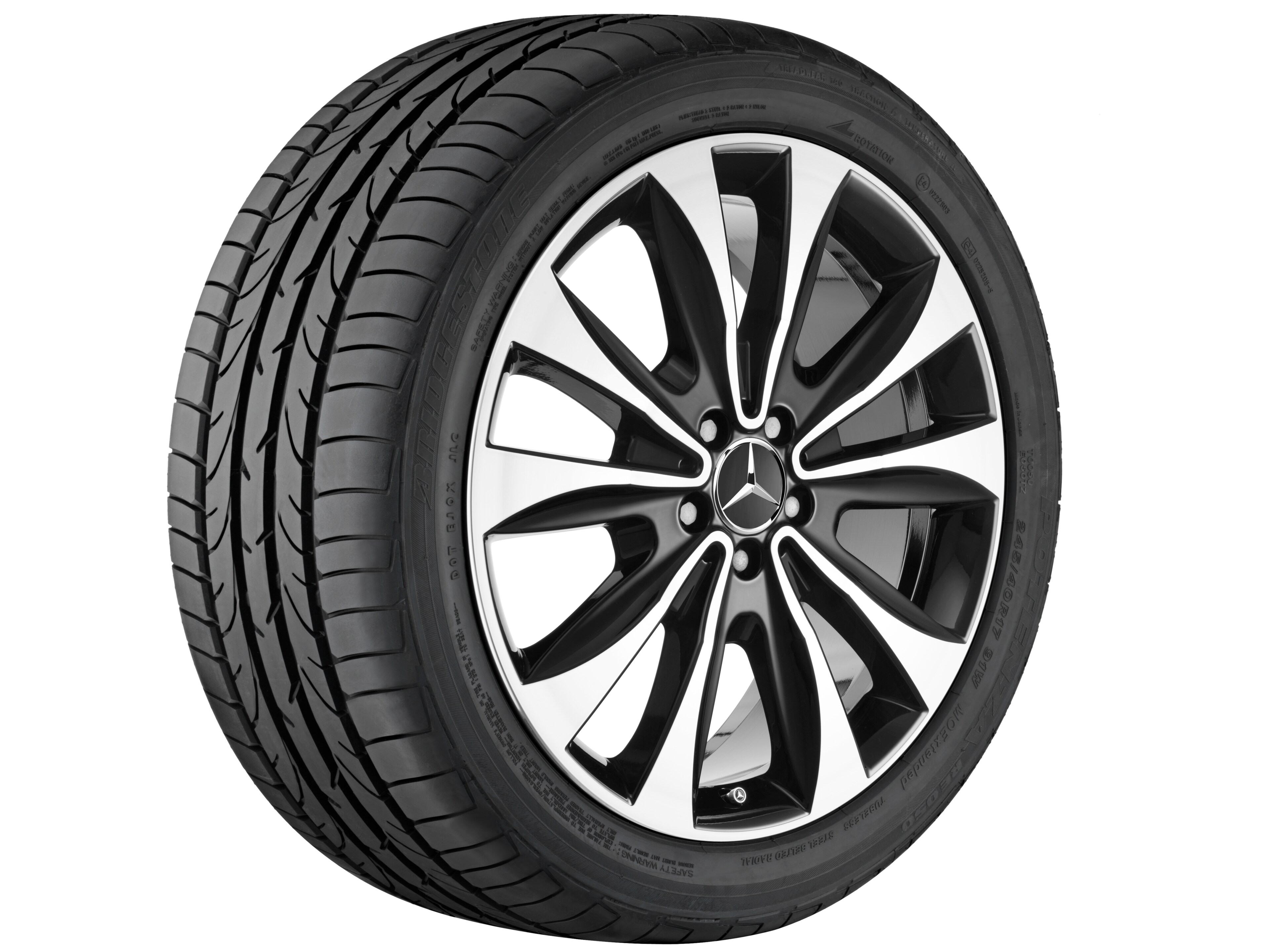Mercedes-Benz - MB 10-Speichen-Rad, 50,8 cm (20 Zoll), glanzg MB 10-Speichen-Rad, 50,8 cm (20 Zoll), glanzg