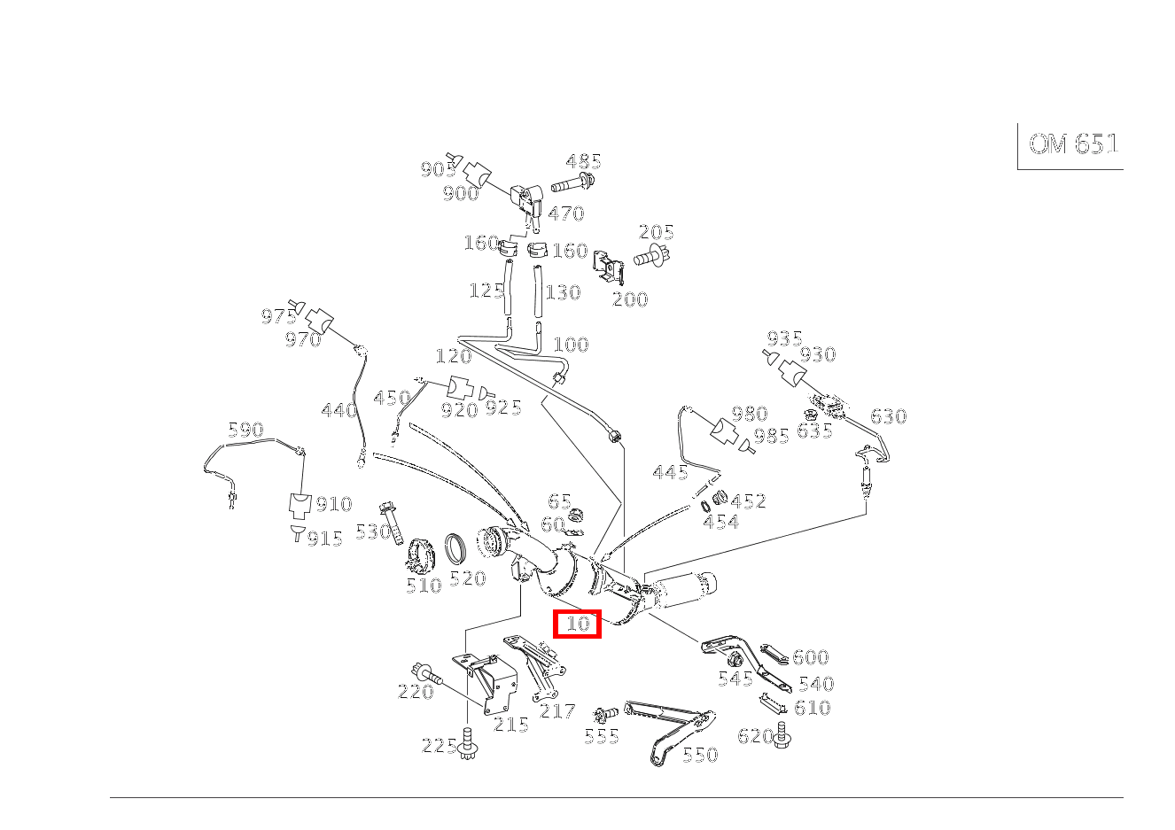 Abgasanlage Vorn 906