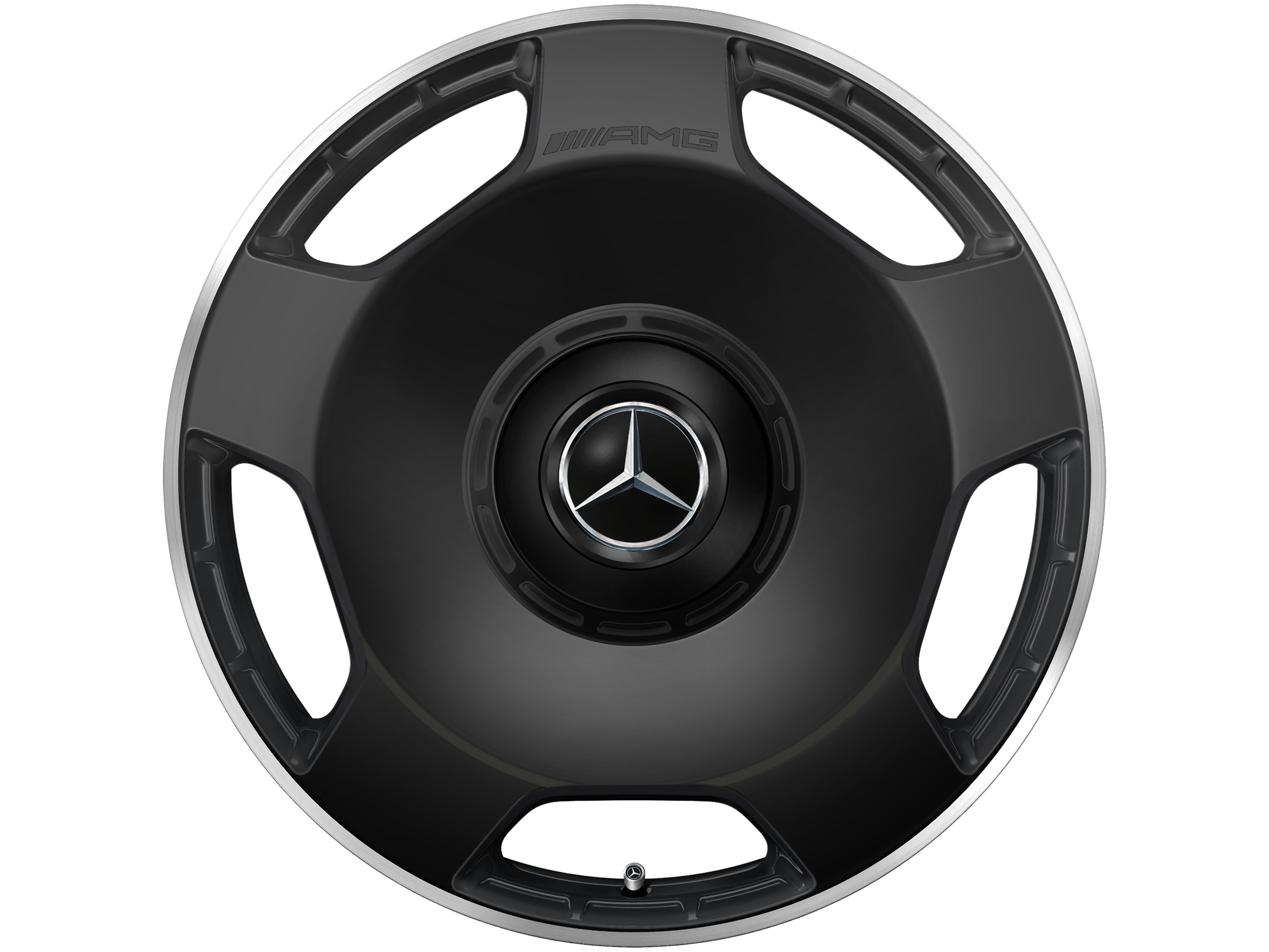 Mercedes-Benz - AMG Schmiederad 5-Loch Design, 21 Zoll, 10 J x 21 ET 30, schwarz matt