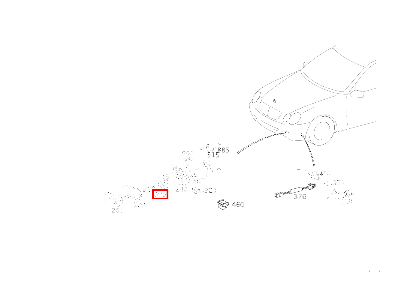 Glühlampe RECHTS; 12V-55W CLK 55 AMG Cabriolet 209 Glühlampe RECHTS; 12V-55W CLK 55 AMG Cabriolet 209