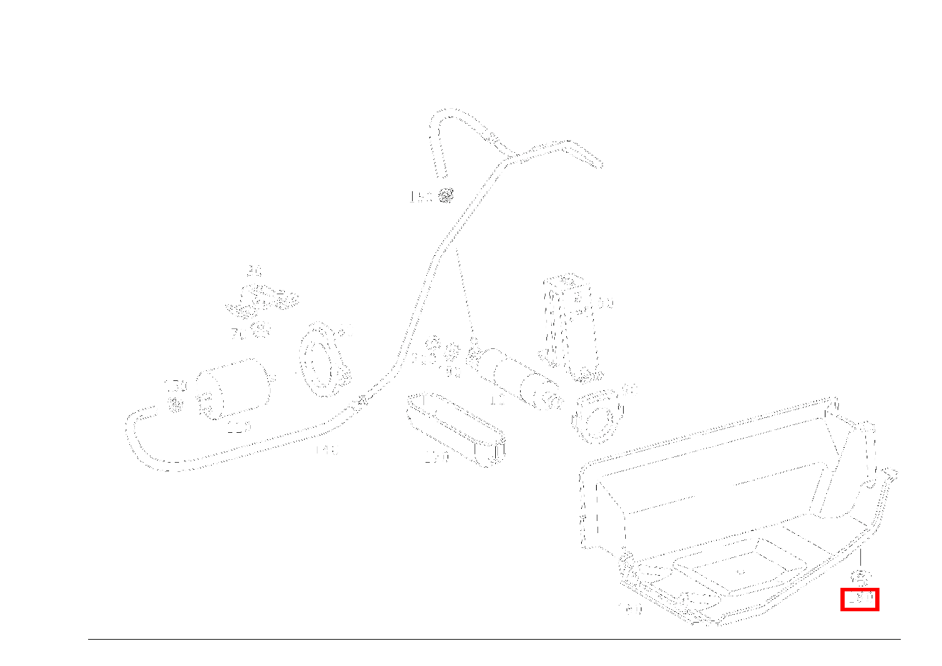 Sechskantmutter BEFESTIGUNG ABDECKHAUBE E280 210