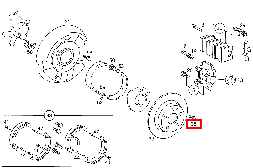 FLACHKOPFSCHRAUBE M. ISK BREMSSCHEIBE AN RADNABE; M6X15 B 180 247
