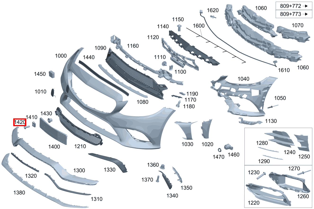 Sechsrundschraube Befestigung Kennzeichenblende; 5X16 C 220 d T-Modell 247
