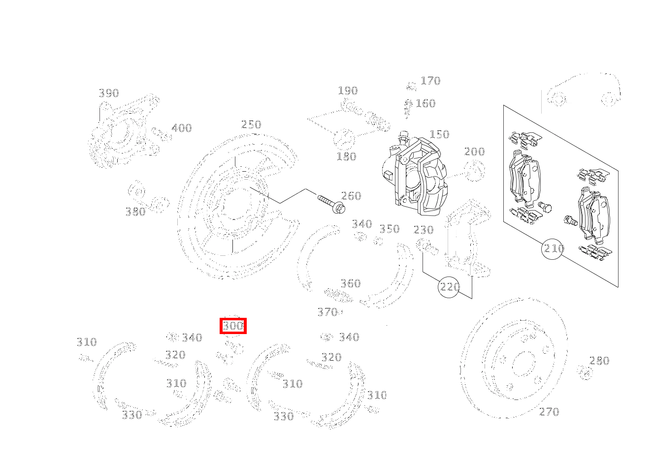 TEILESATZ BREMSBACKE LIEFERUMFANG A 210 L EVOLUTION 168 TEILESATZ BREMSBACKE LIEFERUMFANG A 210 L EVOLUTION 168