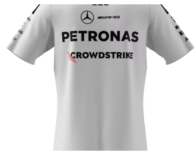 T-Shirt Herren, Fahrer Authentic, Mercedes-AMG F1 weiß T-Shirt Herren, Fahrer Authentic, Mercedes-AMG F1 weiß