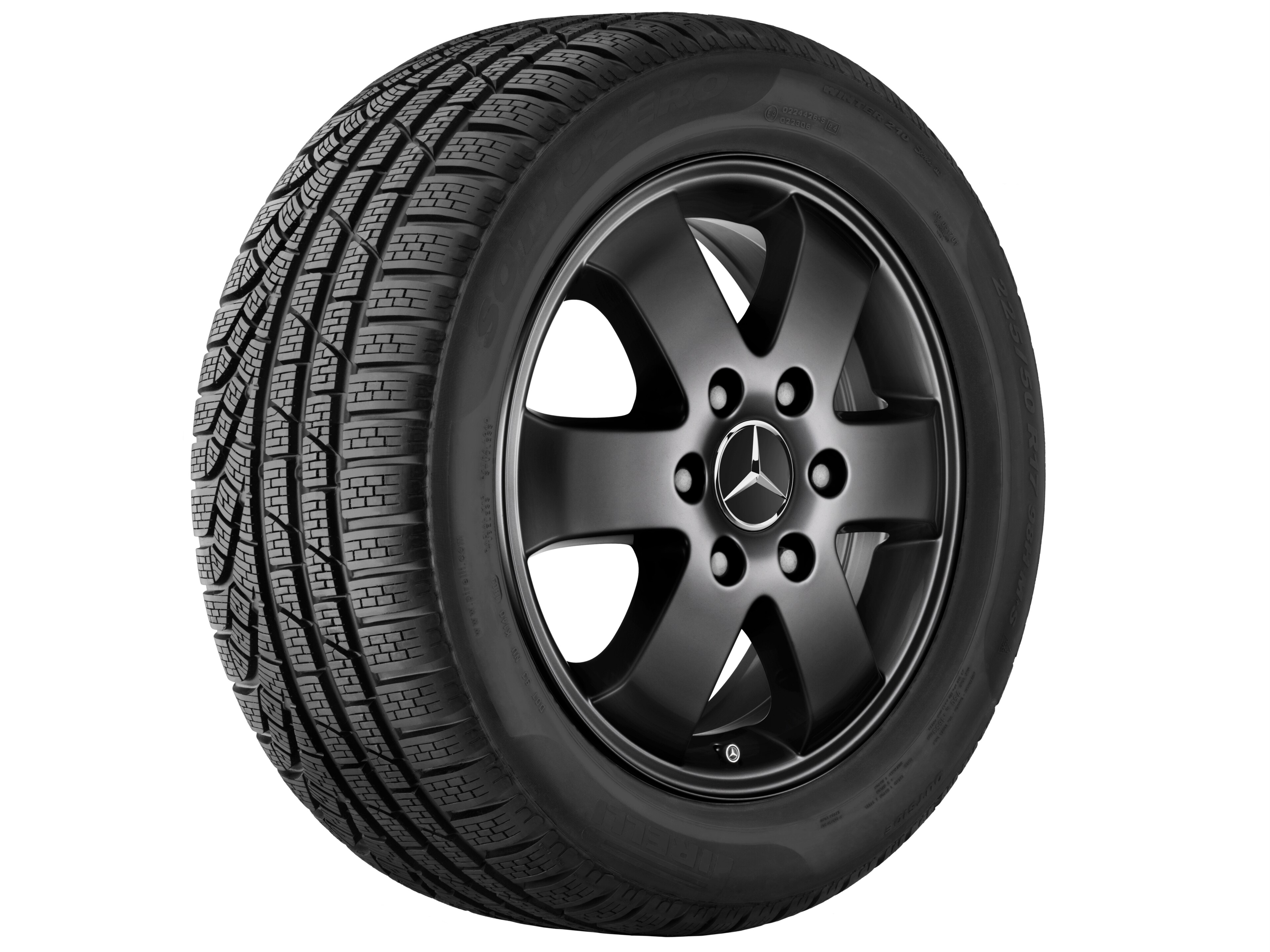 6-Speichen-Rad, 40,6 cm (16 Zoll)