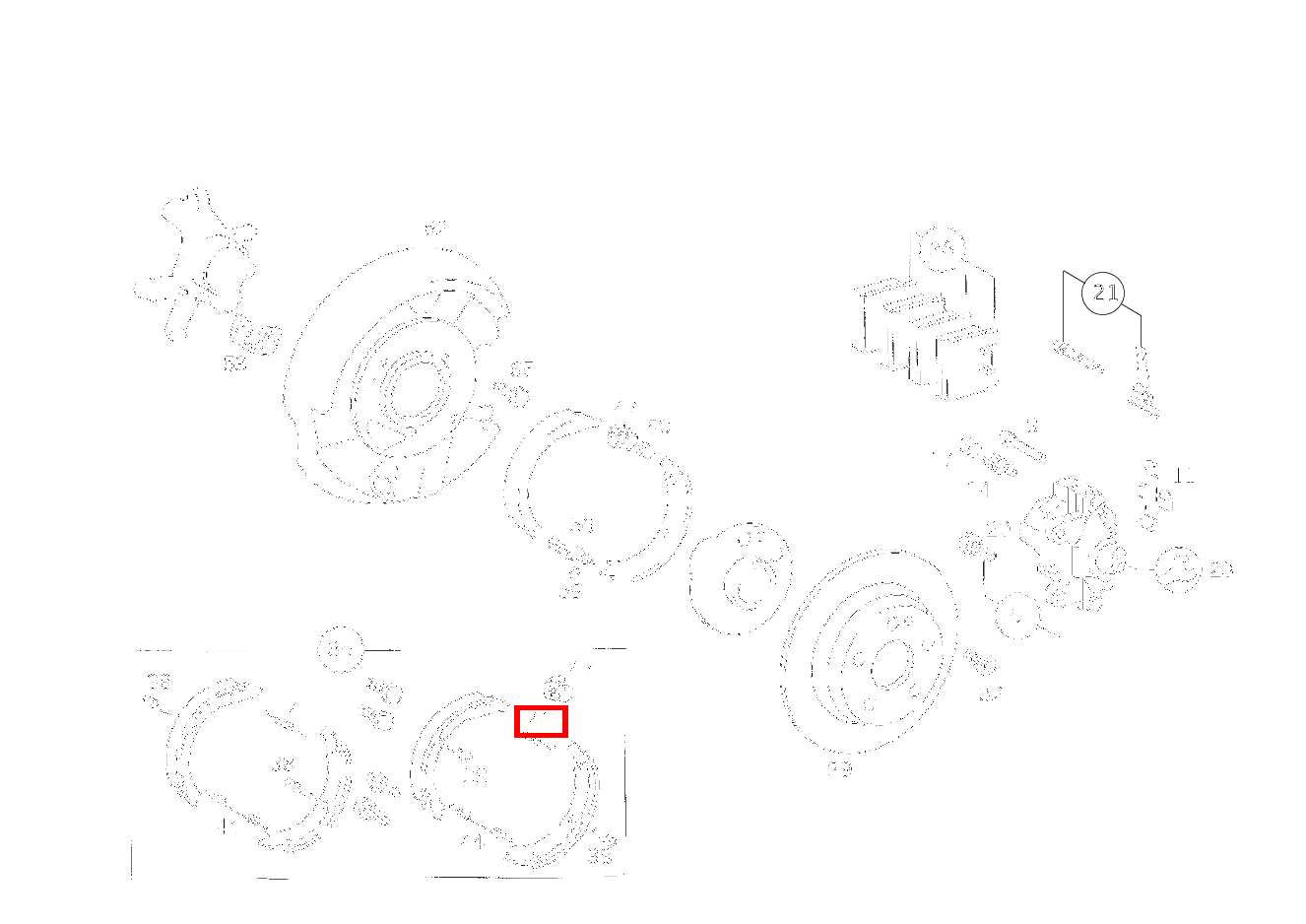 Zugfeder BREMSBACKENRUECKHOLUNG CLK 55 AMG CABR. 208