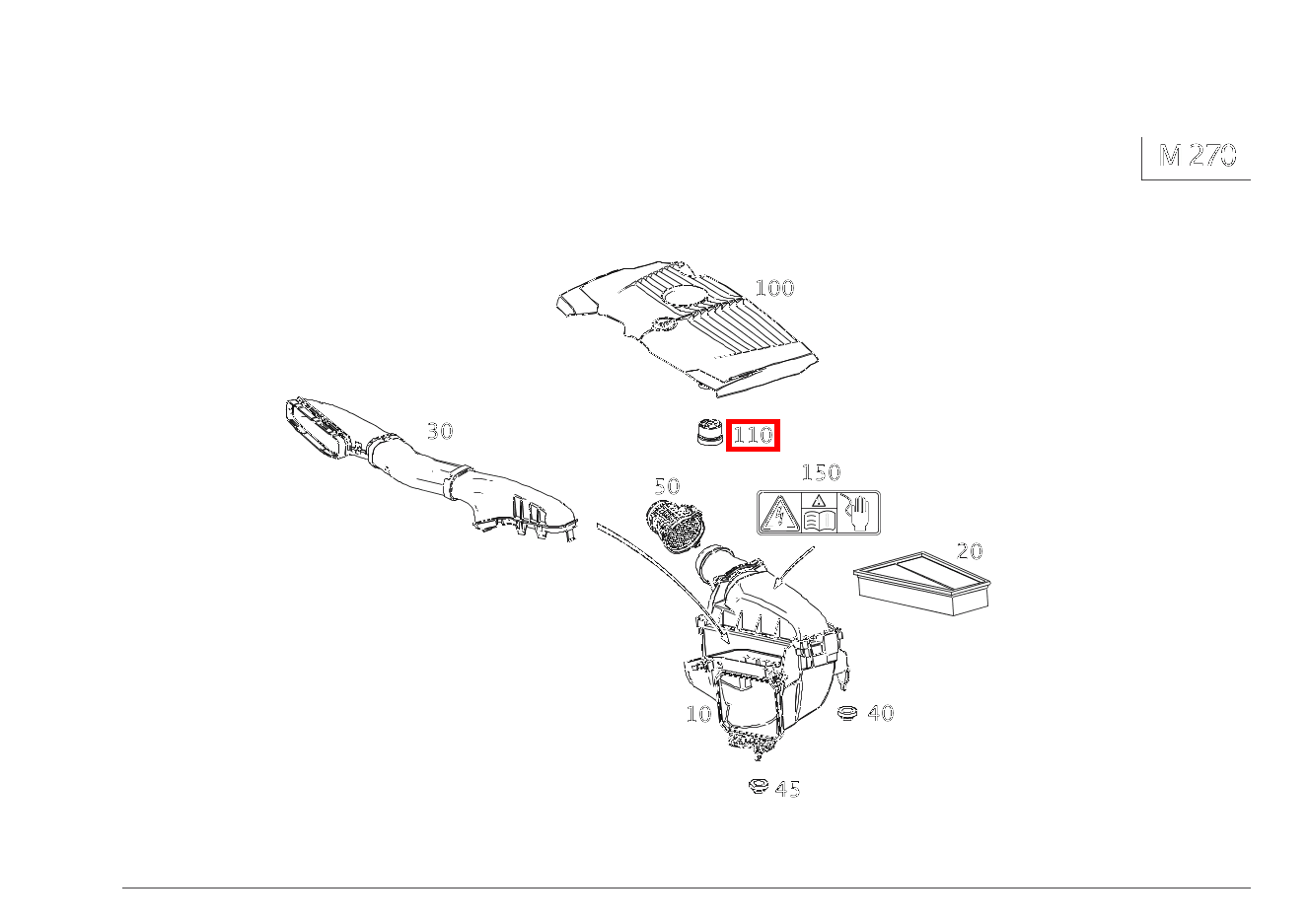 Elastomerlager BEFESTIGUNG ABDECKHAUBE B220 4M 246 Elastomerlager BEFESTIGUNG ABDECKHAUBE B220 4M 246